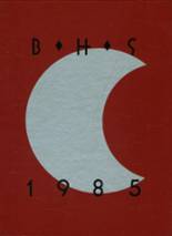 Berkeley High School 1985 yearbook cover photo