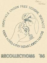Hopevale Union Free School 1986 yearbook cover photo