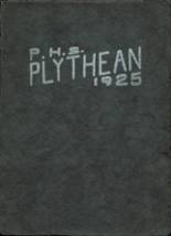 Plymouth High School 1925 yearbook cover photo