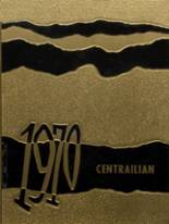 Central High School 1970 yearbook cover photo