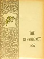Glenrock High School 1957 yearbook cover photo