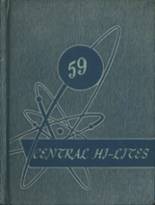 Monroe Central High School 1959 yearbook cover photo