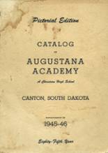 1946 Augustana Academy Yearbook from Canton, South Dakota cover image