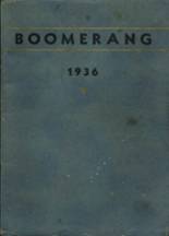 Holland High School 1936 yearbook cover photo