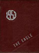 Gates County High School 1953 yearbook cover photo
