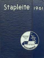 Staples High School 1961 yearbook cover photo