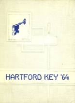 Hartford High School 1964 yearbook cover photo