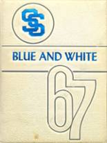 Sugar-Salem High School 1967 yearbook cover photo