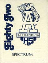 1982 Alexandria-Monroe High School Yearbook from Alexandria, Indiana cover image