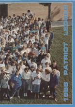 1988 Mt. Anthony Union High School Yearbook from Bennington, Vermont cover image