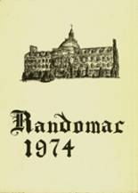 Randolph-Macon Academy 1974 yearbook cover photo