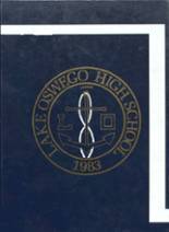 Lake Oswego High School 1983 yearbook cover photo