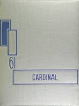 Corning Union High School 1961 yearbook cover photo