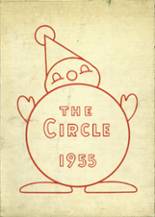 Circleville High School 1955 yearbook cover photo