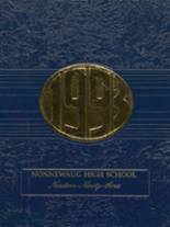 1993 Nonnewaug High School Yearbook from Woodbury, Connecticut cover image