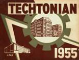 Buffalo Technical High School 1955 yearbook cover photo