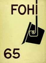 1965 Fontana High School Yearbook from Fontana, California cover image