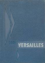 Versailles High School 1957 yearbook cover photo