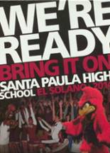 Santa Paula Union High School 2014 yearbook cover photo