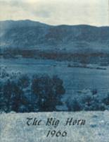 1966 Big Horn High School Yearbook from Big horn, Wyoming cover image