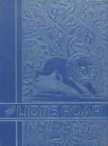 Lyons High School 1947 yearbook cover photo