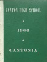 Canton High School 1960 yearbook cover photo