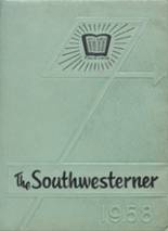 Southwestern Bible College 1958 yearbook cover photo