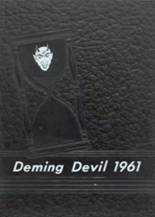 Deming High School 1961 yearbook cover photo