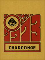 Chartiers-Houston Junior-Senior High School 1973 yearbook cover photo