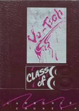 Lawrence County Vo-Tech High School 1988 yearbook cover photo
