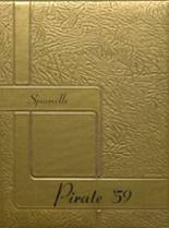 Spearville High School 1959 yearbook cover photo
