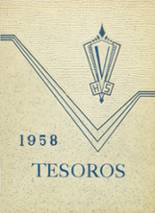 Valencia High School 1958 yearbook cover photo