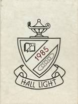 Hall High & Vocational School 1985 yearbook cover photo