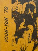 Union High School 1970 yearbook cover photo