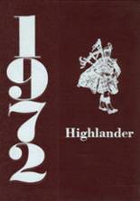 Dundee High School 1972 yearbook cover photo