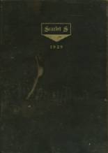 Shelby High School 1929 yearbook cover photo