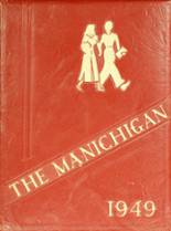 Manistee High School 1949 yearbook cover photo