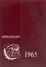 East Palestine High School 1965 yearbook cover photo