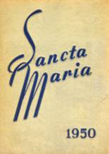 St. Mary's High School 1950 yearbook cover photo