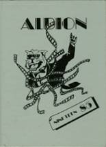 Albion High School 1985 yearbook cover photo