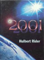 Hulbert High School 2001 yearbook cover photo
