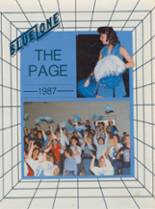 1987 Page County High School Yearbook from Shenandoah, Virginia cover image