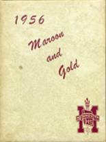 Monmouth High School 1956 yearbook cover photo