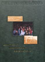 2003 Crest High School Yearbook from Shelby, North Carolina cover image