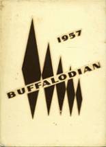 New Buffalo High School 1957 yearbook cover photo