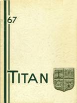 Boylan Central Catholic High School 1967 yearbook cover photo