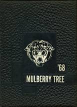 Mulberry High School 1968 yearbook cover photo