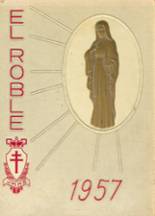 Junipero Memorial High School 1957 yearbook cover photo