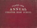 Chester High School 1914 yearbook cover photo