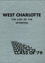 West Charlotte High School 1979 yearbook cover photo